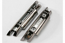 Бампер, передний, задний, пластик, цвет черный хром