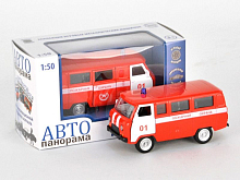 Машина АВТОПАНОРАМА инерц УАЗ452 пожарная 150, вк 1275,5 см