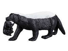 Фигурка KONIK Медоед, самка с детёнышем