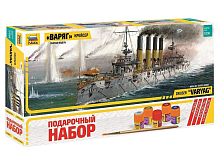 Сборная модель ZVEZDA Крейсер Варяг, подарочный набор, 1350