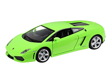 Машина АВТОПАНОРАМА Lamborghini Gallardo LP5604, зеленый, 124, свет, звук, вк 24,512,510,5см
