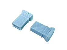 Труба печная кирпичная 5177, пластик, 2 шт, 172