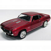 Модель 13039 Ideal Chevrolet Camaro 1969 Shiny Metallic Red