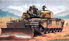 Сборная модель Танк Челленджер в Косово 135