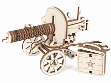 Деревянный конструктор Lemmo ПУЛЕМЕТ ЛТМ, 50 деталей