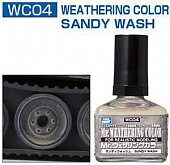 Смывка MR.WEATHERING Color 40мл Sundy Wash