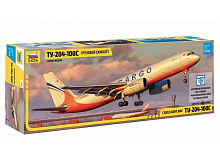 Сборная модель ZVEZDA Грузовой самолет нового поколения Ту204100С, 1144