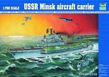 Сборная модель Авианесущий крейсер "Минск". 1/700