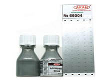 Краска АКАН металлик Алюминий яркий, 10 мл