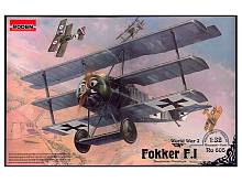 Сборная модель RODEN Самолёт FOKKER FI DREIDECKER PROTOTYPE, 132