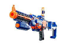 Автомат с мягкими пулями на батарейках BlazeStorm ZC7056лазер