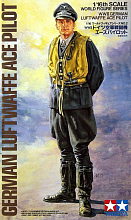 Сборная модель Фигура WWII GERMAN LUFTWAFFE ACE летчик 116