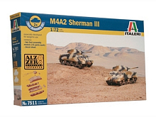 Сборная модель ITALERI 7511ИТ Танк М4А2 Sherman III