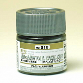 Краска эмаль для пластика тм MRHOBBY  10мл ALUMINIUM, шт