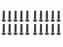 M3x16mm flat head HEX Screw AS25204