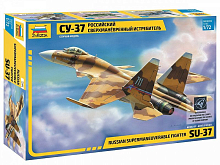 Сборная модель ZVEZDA Российский сверхманевренный истребитель Су37, 172