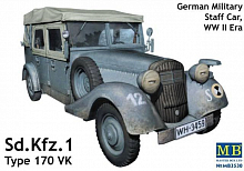 Сборная модель Sd. Kfz. 1 Type 170 VK, Германский военный автомобиль