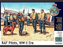 Сборная модель Фигуры Пилоты RAF, 2МВ