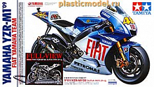 Сборная модель Мотоцикл Yamaha YZR-M1 09 Fiat Team 1/12