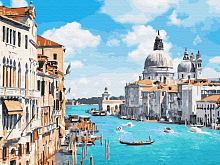 Картина по номерам на дереве 40х50 САНТАМАРИЯДЕЛЛАСАЛЮТЕ 25 цветов