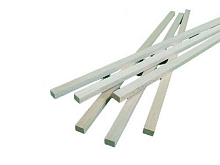 Деревянные рейки 6х8 мм, длина 300 мм, липа, 6 шт