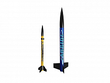 Ракетный набор Estes из двух ракет со стартовым оборудованием.
