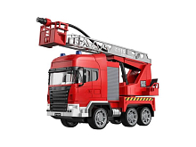 Радиоуправляемая пожарная машина Double Eagle 120, 24G, поливает водой RTR