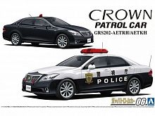 Сборная модель AOSHIMA Toyota Crown GRS202 Patrol Car 10