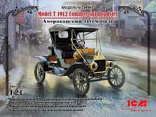 Сборная модель ICM Model T 1912 Commercial Roadster, Американский автомобиль, 124