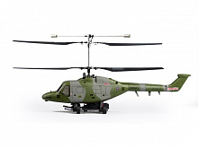 Радиоуправляемый вертолет Hubsan Westland Lynx FPV 2.4GHz RTF с видеокамерой (камуфляж)