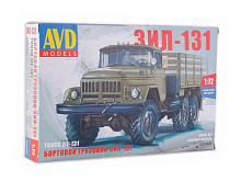 Сборная модель AVD ЗИЛ131 бортовой, 172