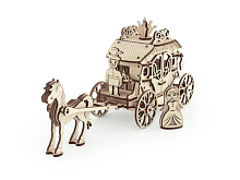 Деревянный конструктор Lemmo Конструктор Маленькая карета, 79 деталей