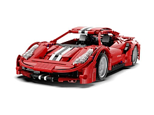 Конструктор CaDA спортивный автомобиль Red Devils 1126 деталей