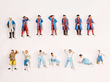 Набор металлических фигурок Artesania Latina для HERMIONE LAFAYETE, 14шт