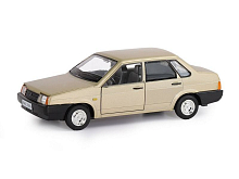 Машина АВТОПАНОРАМА ВАЗ 21099, золотой, 122, инерция, 24,512,510,5 см