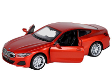 Машина АВТОПАНОРАМА BMW M850i Coupé, 135, красный, откр двери, свет, звук, вк 18913,5 см