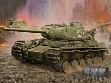 Сборная модель Советский танк КВ85 135