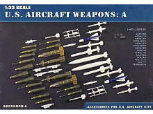 Сборная модель Американское авиационное вооружение 132, шт