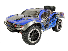 Радиоуправляемый шорткорс Remo Hobby EX3 Brushless UPGRADE синий 4WD 24G 110 RTR