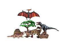 Динозавры и драконы MASAI MARA MM206016 для детей серии Мир динозавров набор фигурок из 7 пр