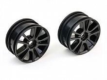 Колесный диск 2 10 спиц, 26мм черный PD9112