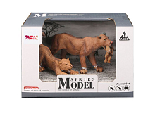 Набор фигурок животных MASAI MARA MM211108 серии Мир диких животных Семья львов, 2 пр