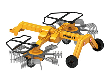 Прицеп для трактора Double Eagle двойная роторная валковая косилка 124