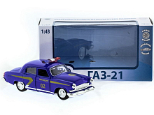 Машина АВТОПАНОРАМА инерц ГАЗ21 милиция 143, вк 1475,5 см