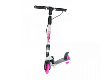 Самокат двухколесный Smart белорозовый