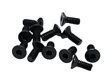 Винты с потайной шестигранной головкой 2,5х60мм, мелкая резьба для автомоделей MJX H12YH12Y, 12шт