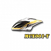 Корпус с желтыми наклейками для вертолета Blade mCx