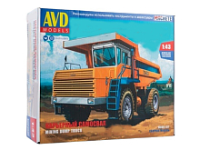 Сборная модель AVD Карьерный самосвал БЕЛАЗ75473, 143