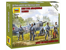 Сборные солдатики ZVEZDA Советские авиатехники, 172