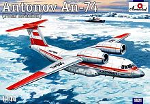 Сборная модель  Антонов Aн-74 Polar полярный самолет Amodel